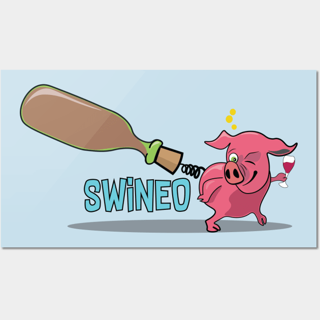 Corkscrew SWiNEO Wall Art by ByersArtLab